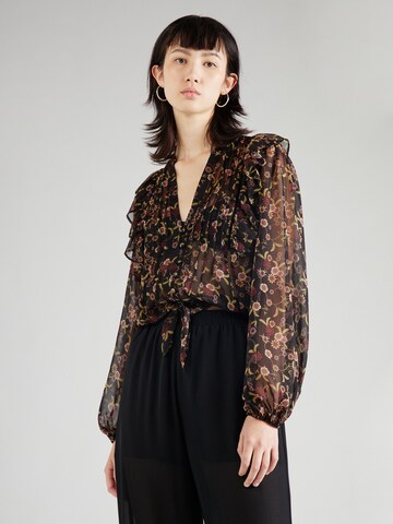 GUESS Blouse 'DIONNE' in Zwart: voorkant