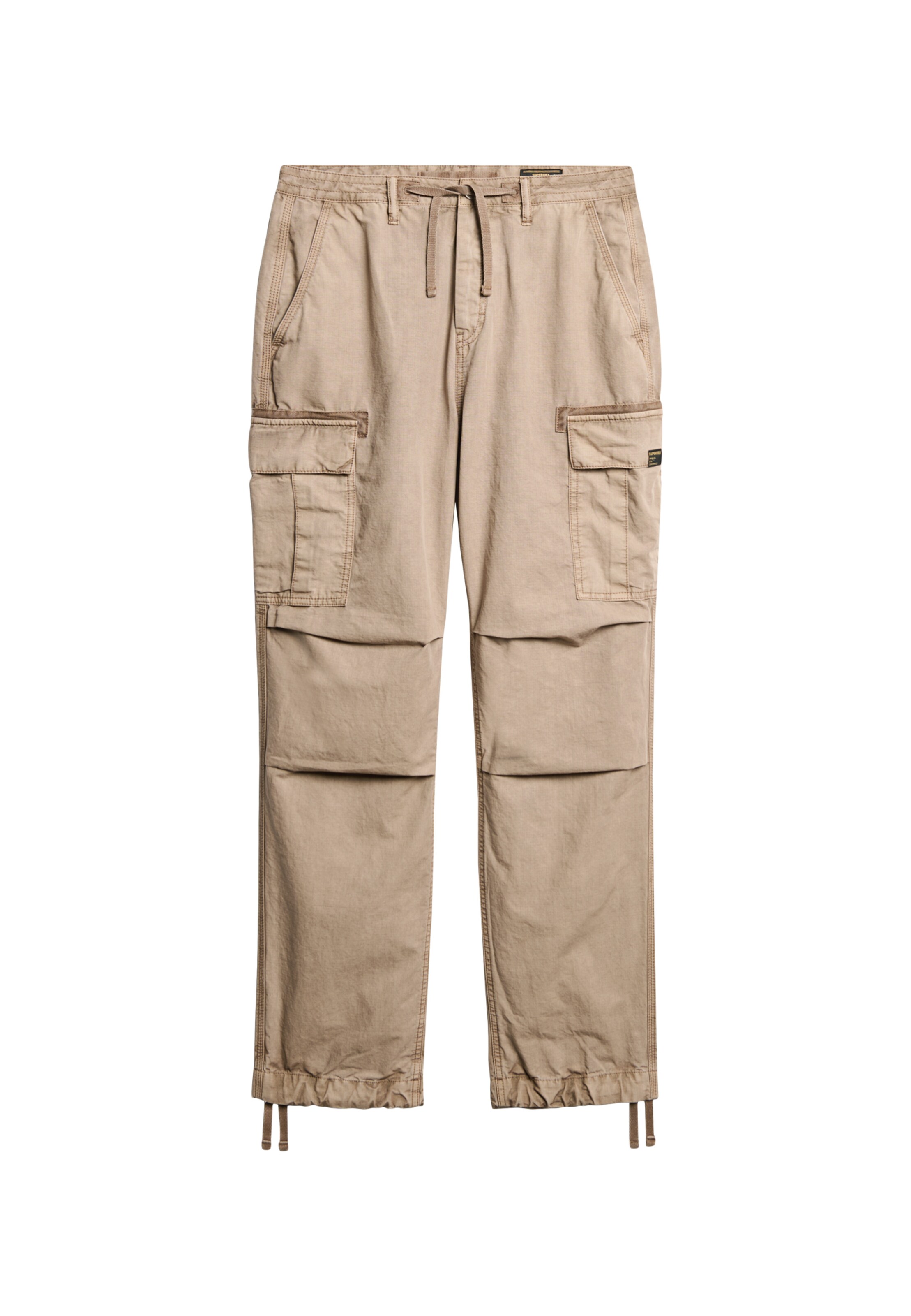 Pantalon cargo 'Para' Superdry en beige : devant