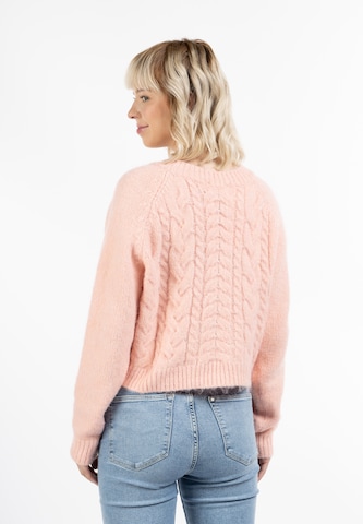 MYMO Strickjacke in Pink