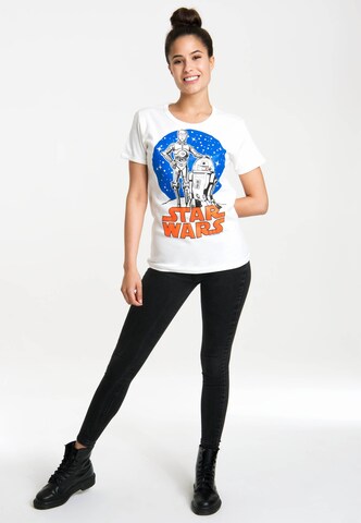 LOGOSHIRT Shirt 'Droids' in Mixed colours