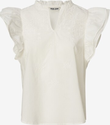 Salsa Jeans Blouse in White: front