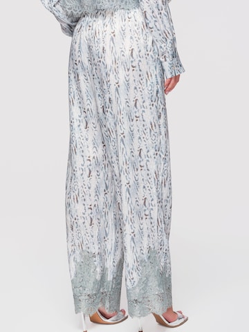 Ombre Wide leg Broek in Blauw