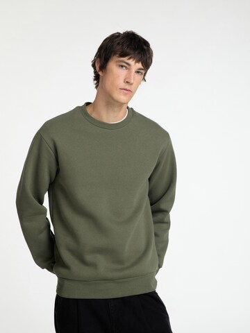 SELECTED HOMME Sweatshirt 'SLHDAN' in Grün