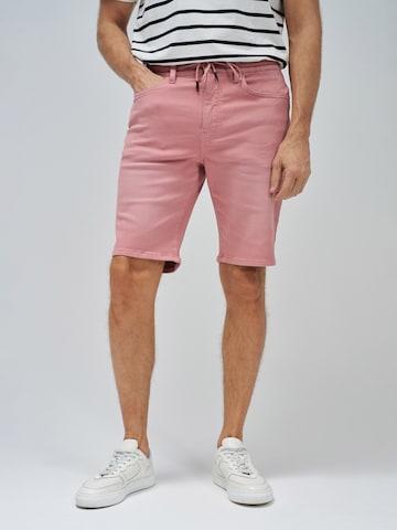 Salsa Jeans Regular Broek 'Joggers' in Roze: voorkant