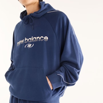 Sweat-shirt new balance en bleu