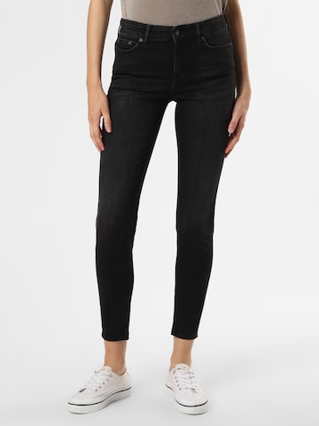 DRYKORN Slimfit Jeans 'Need' i svart: framsida