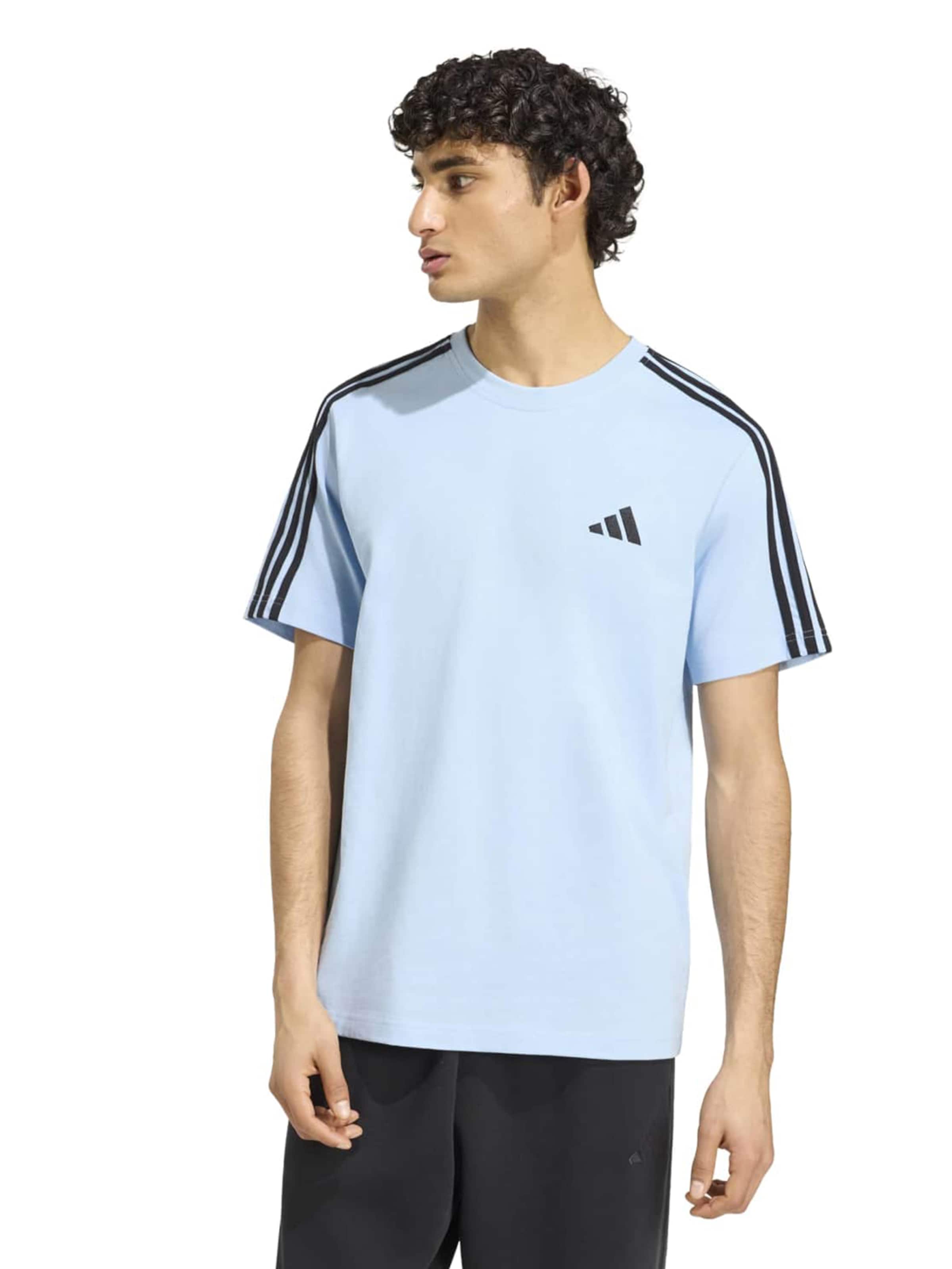 ADIDAS SPORTSWEAR Performance Shirt 'Essentials' in Blue: front