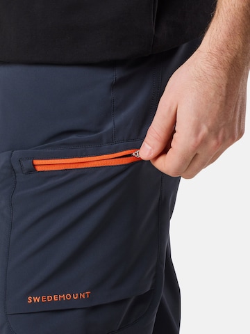 SWEDEMOUNT Regular Outdoorbroek 'Glittertind' in Grijs