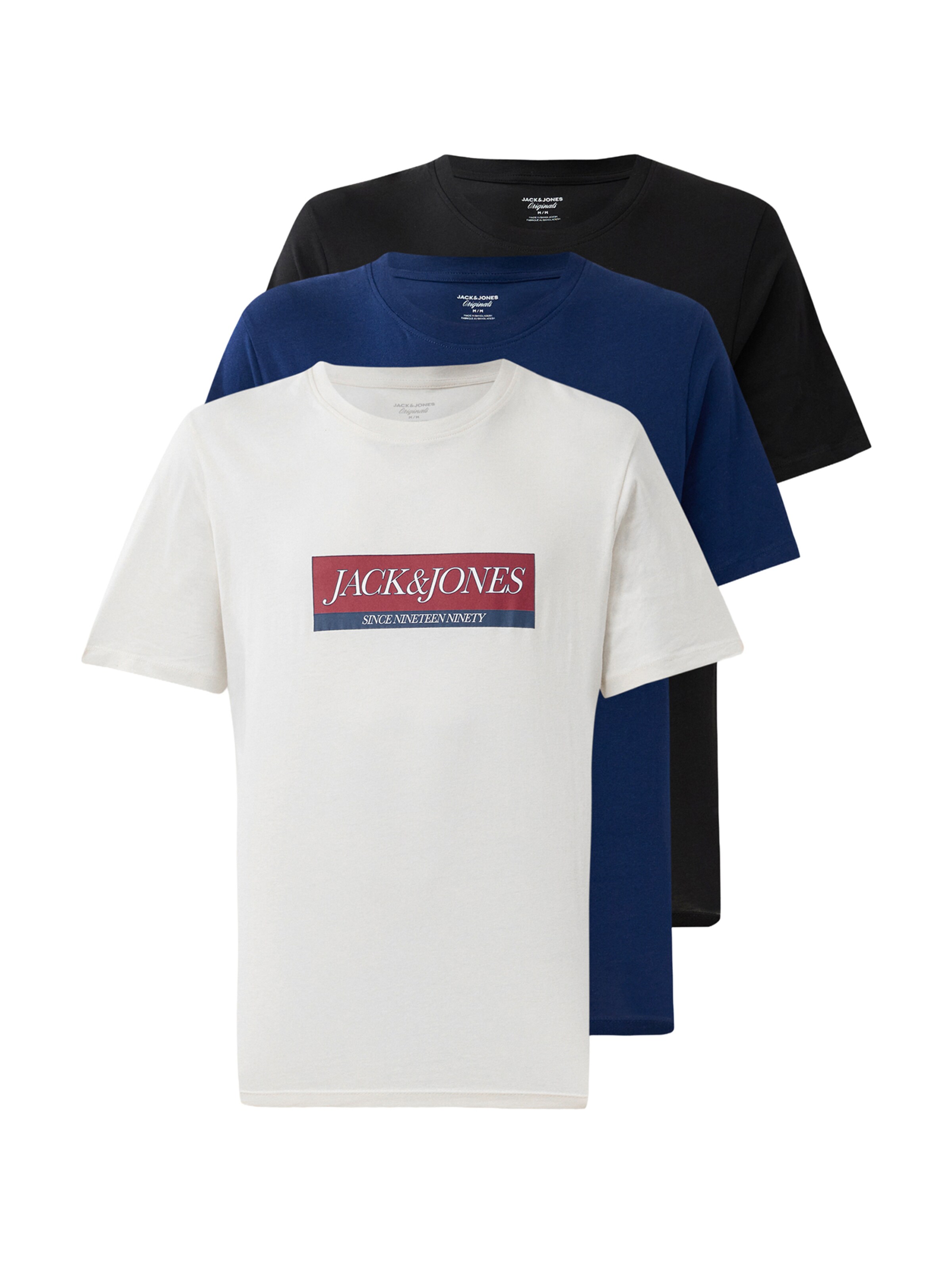 JACK & JONES Koszulka 'JORINWOOD' w kolorze niebieski: przód