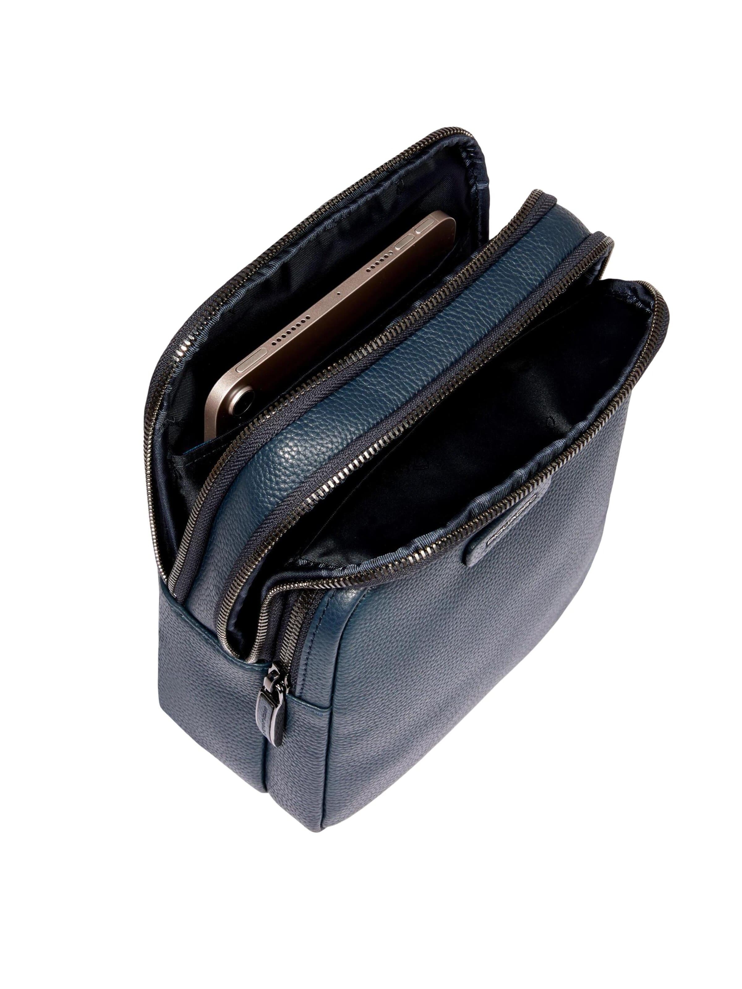 Piquadro - Bolso de hombro en azul