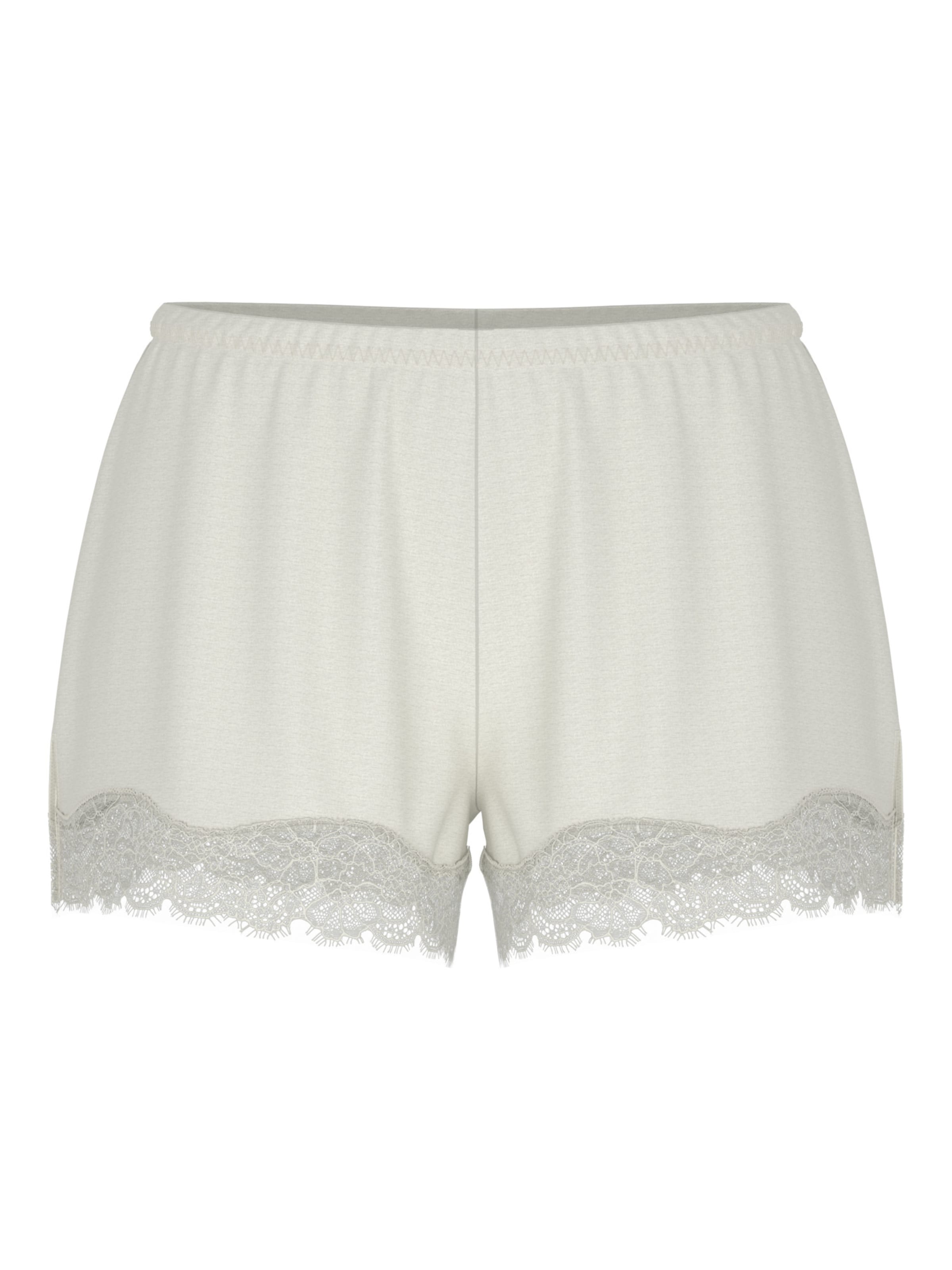Pantalon de pyjama Mey en blanc : devant