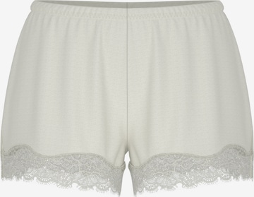 Pantalon de pyjama Mey en blanc : devant