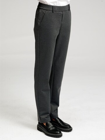 TEESHOPPEN Slim fit Chino Pants in Grey