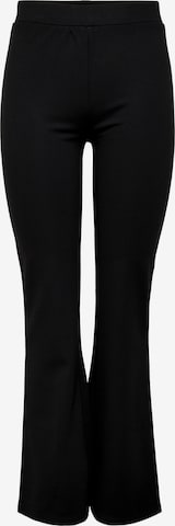 JDY Boot cut Pants 'Pretty' in Black: front