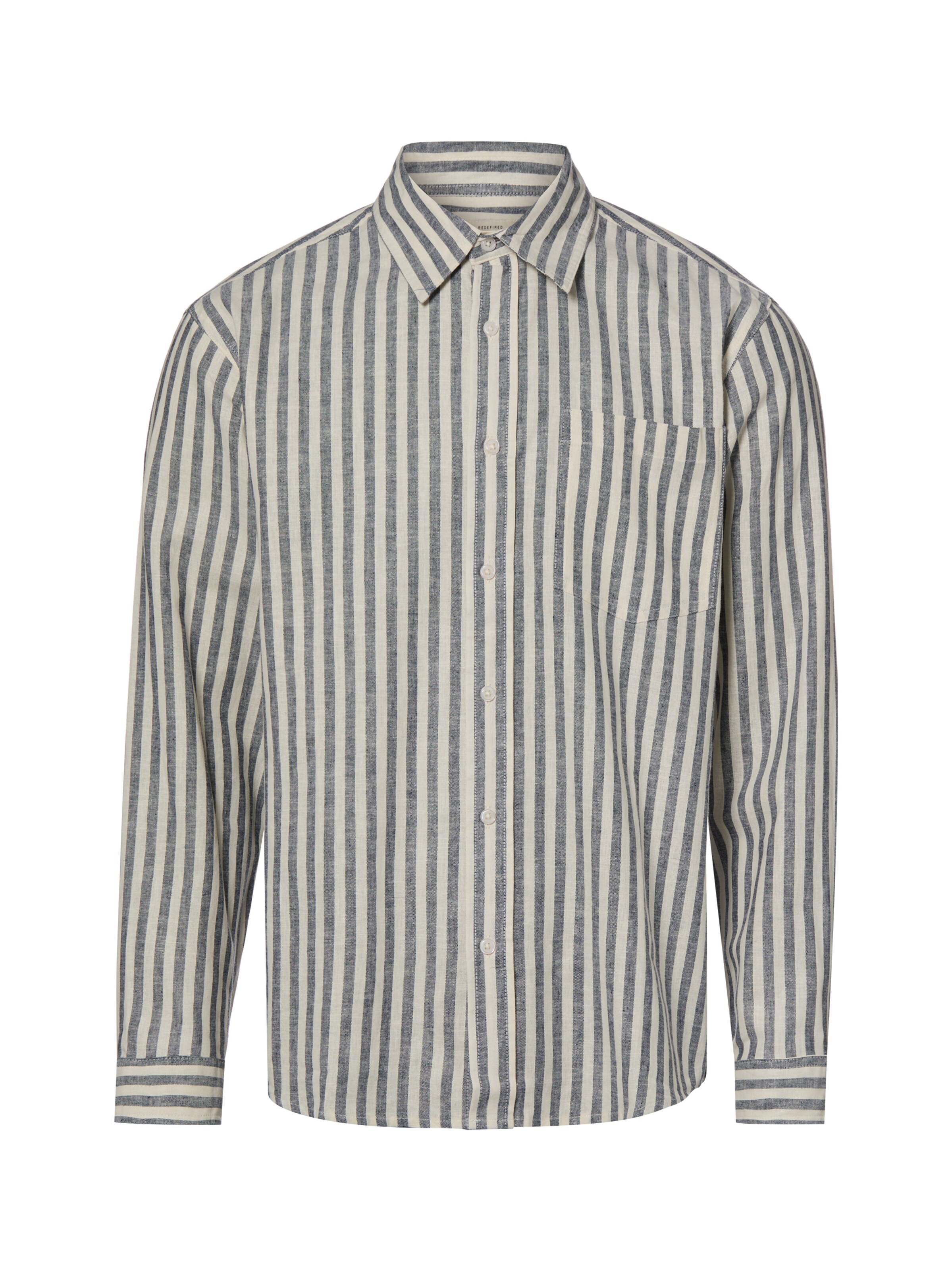 Redefined Rebel Regular fit Overhemd in Wit: voorkant