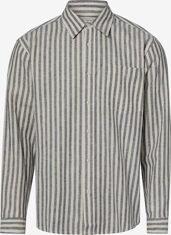 Coupe regular Chemise Redefined Rebel en blanc : devant