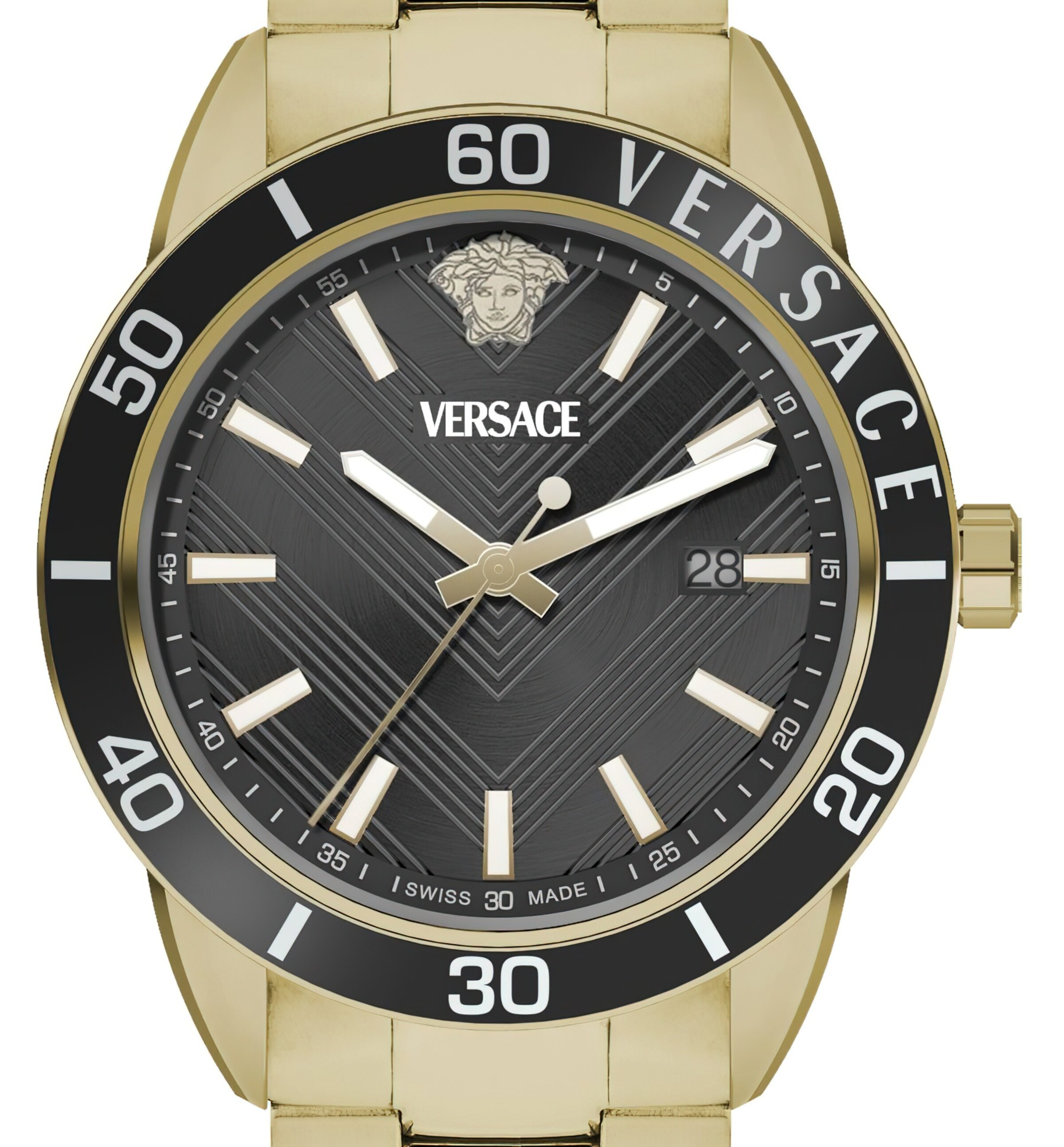 VERSACE Uhr in Schwarz