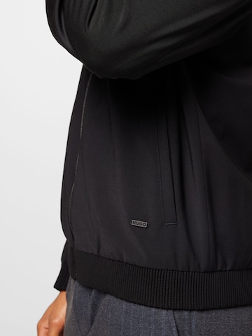 HUGO Red Between-Season Jacket 'Ukashi' in Black