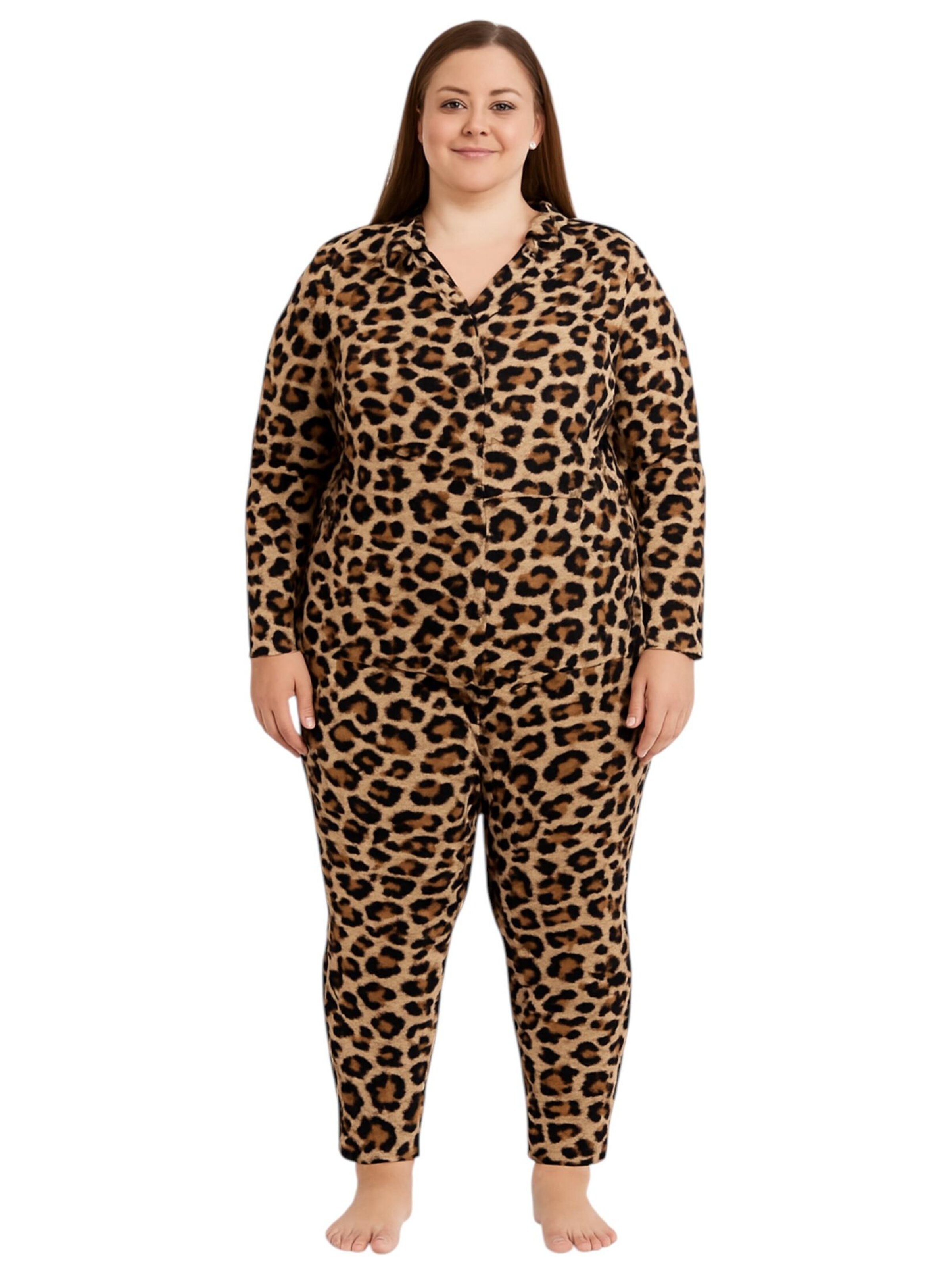 fashionshowcase Pajama 'Leona-Plus' in Black