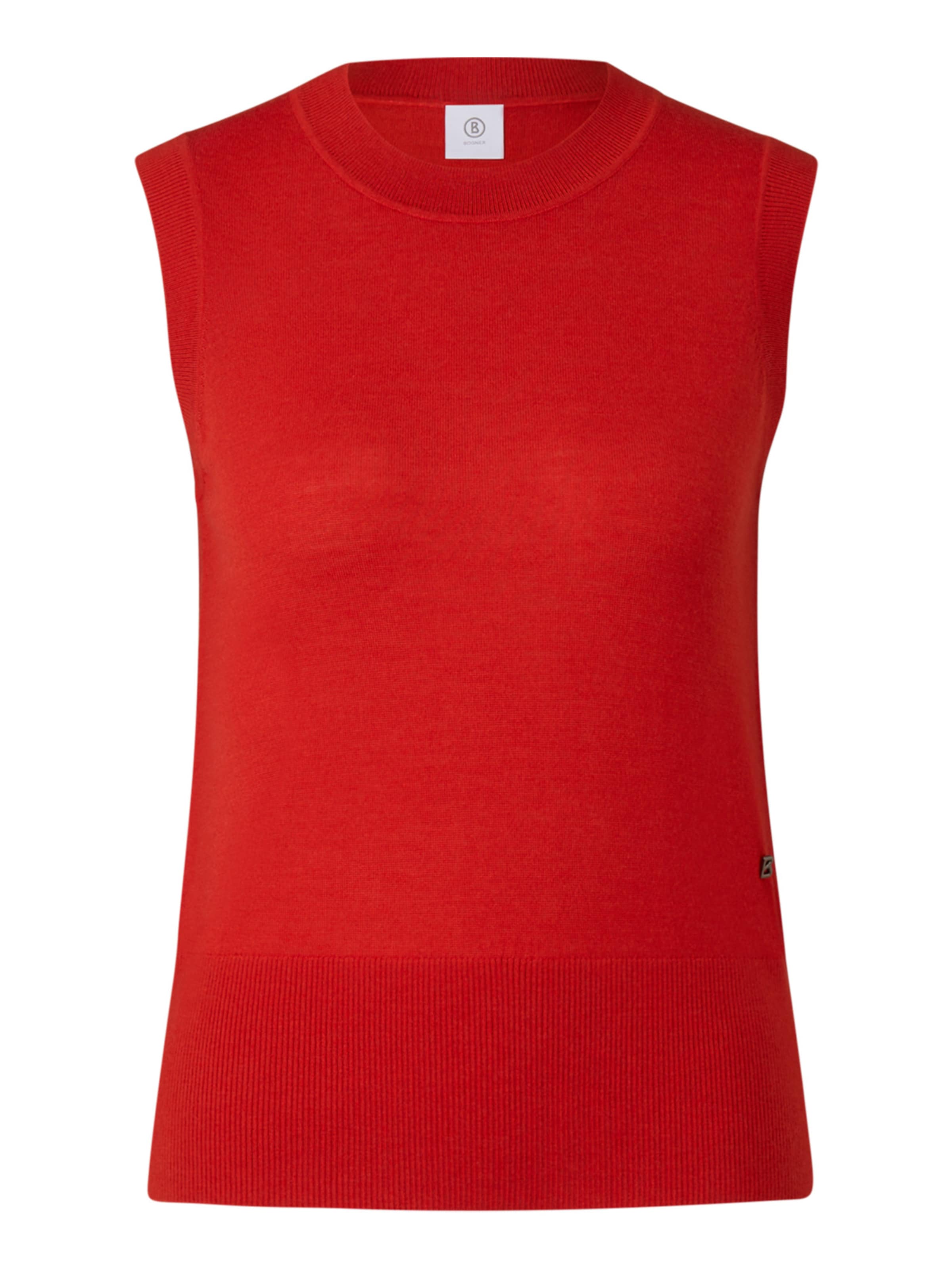BOGNER Knitted top 'Isola' in Red: front