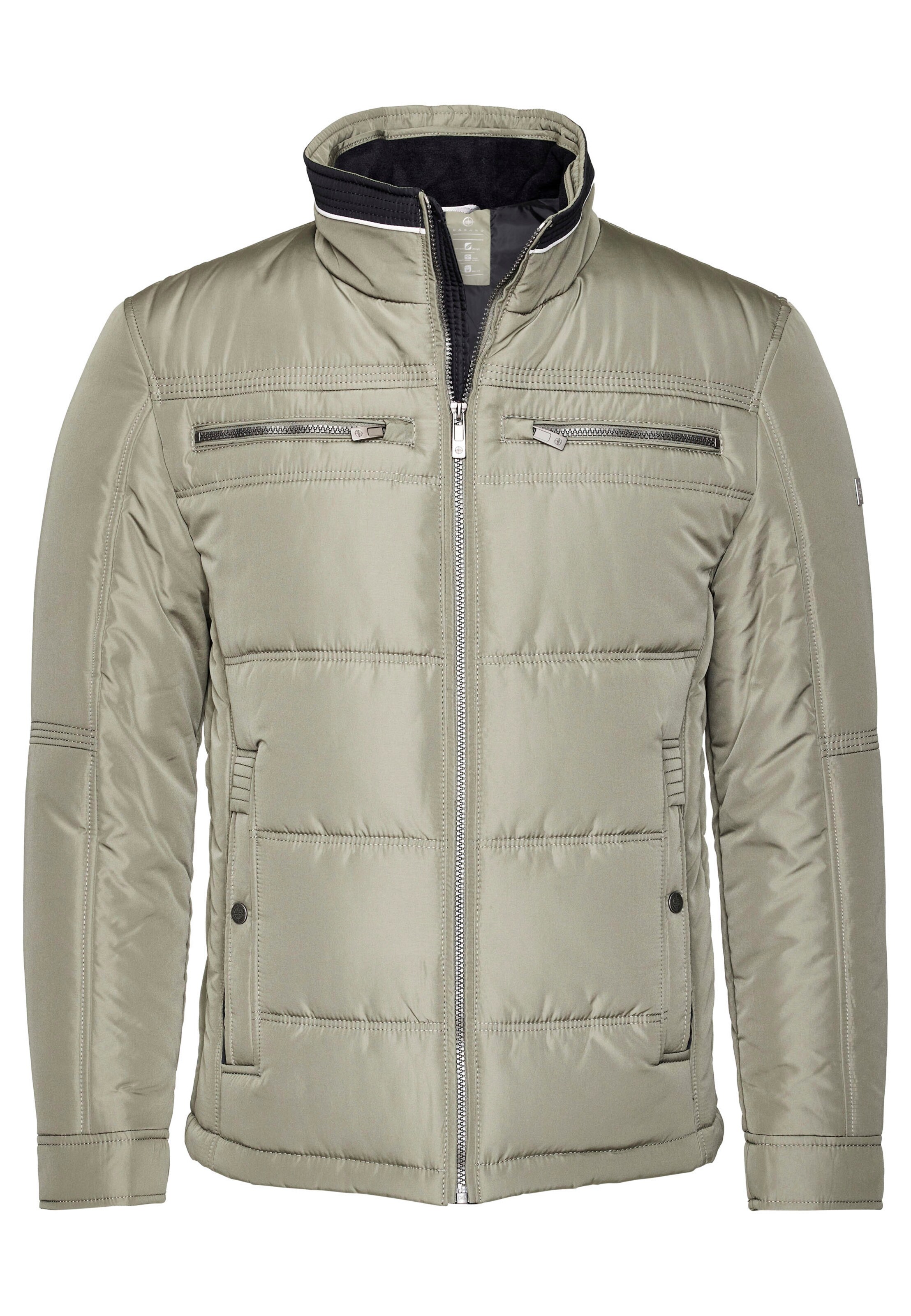 CABANO Steppblouson in Grün: Vorderseite