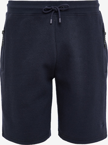 Threadbare Regular Broek 'Fergie' in Blauw: voorkant