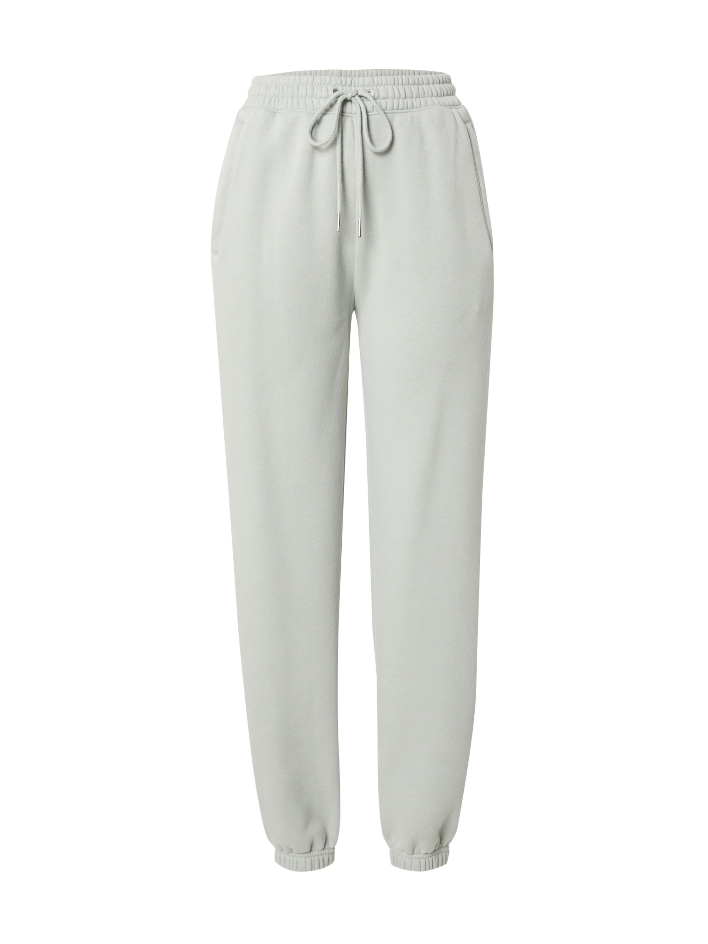 Abercrombie & Fitch Tapered Pants 'ESSENTIAL SUNDAY' in Grey: front
