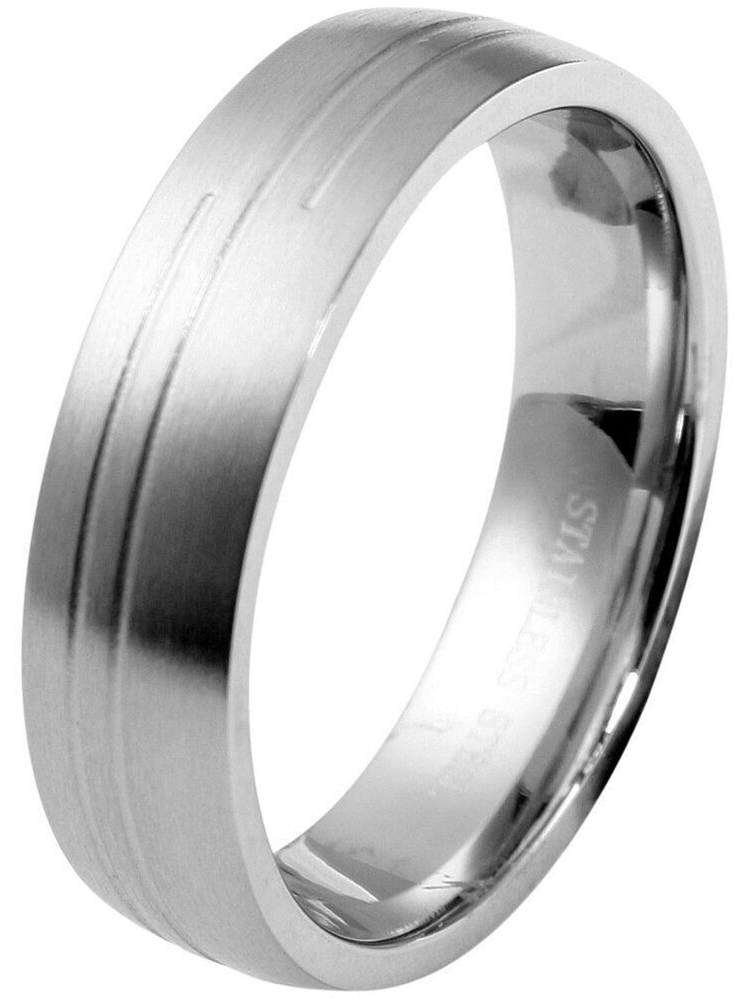 Akzent Ring 'Covenant, silberfarbig, hautverträglich' in Silver: front