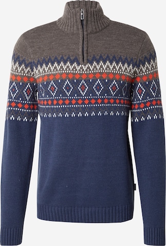 BLEND Sweater in Blue: front