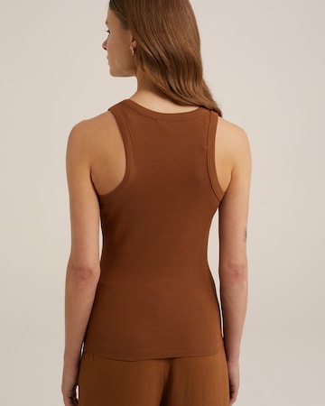 WE Fashion Top in Brown