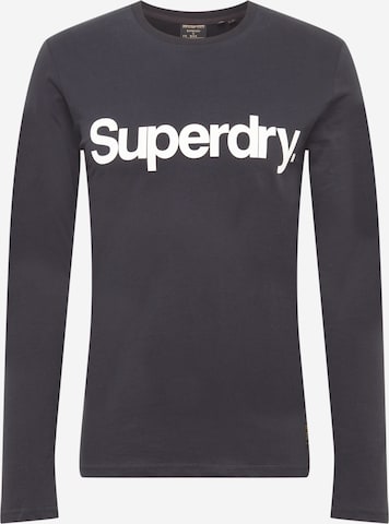 Superdry Póló 'Military' - szürke: elől