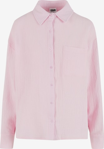 Urban Classics Bluse i pink: forside