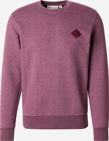 naketano Sweatshirt in Red: front