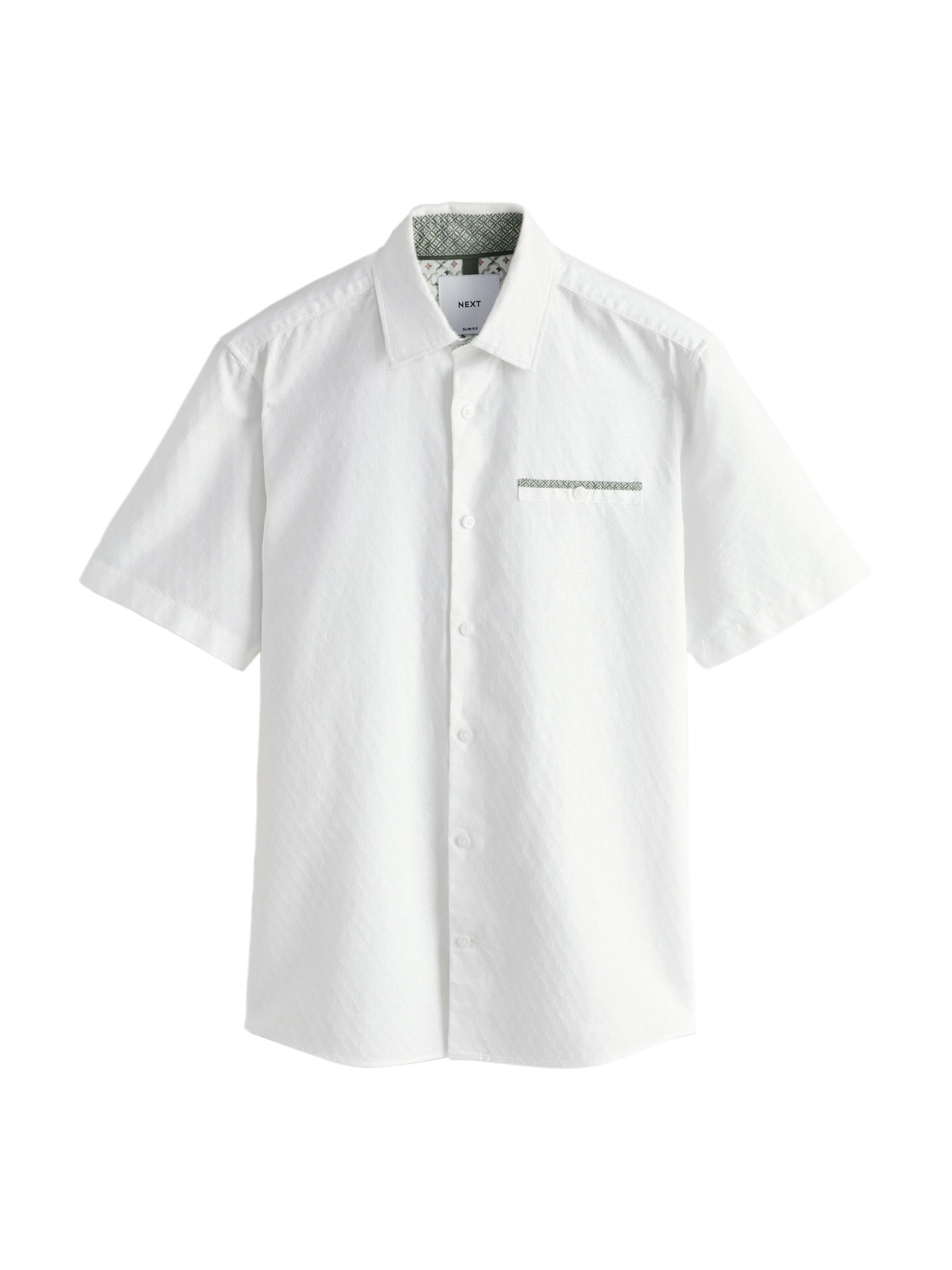 Next Hemd in Weiß: Vorderseite