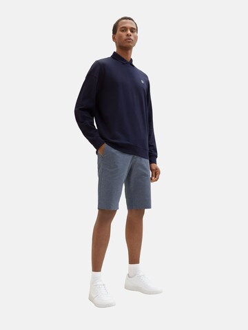 TOM TAILOR Slimfit Shorts in Blau