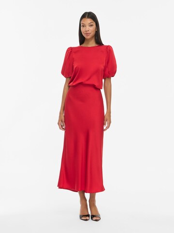 VILA - Falda 'VIEllette' en rojo