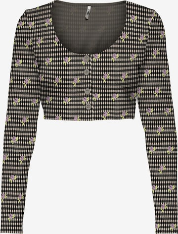 ONLY Knit Cardigan 'SIGGA' in Black: front