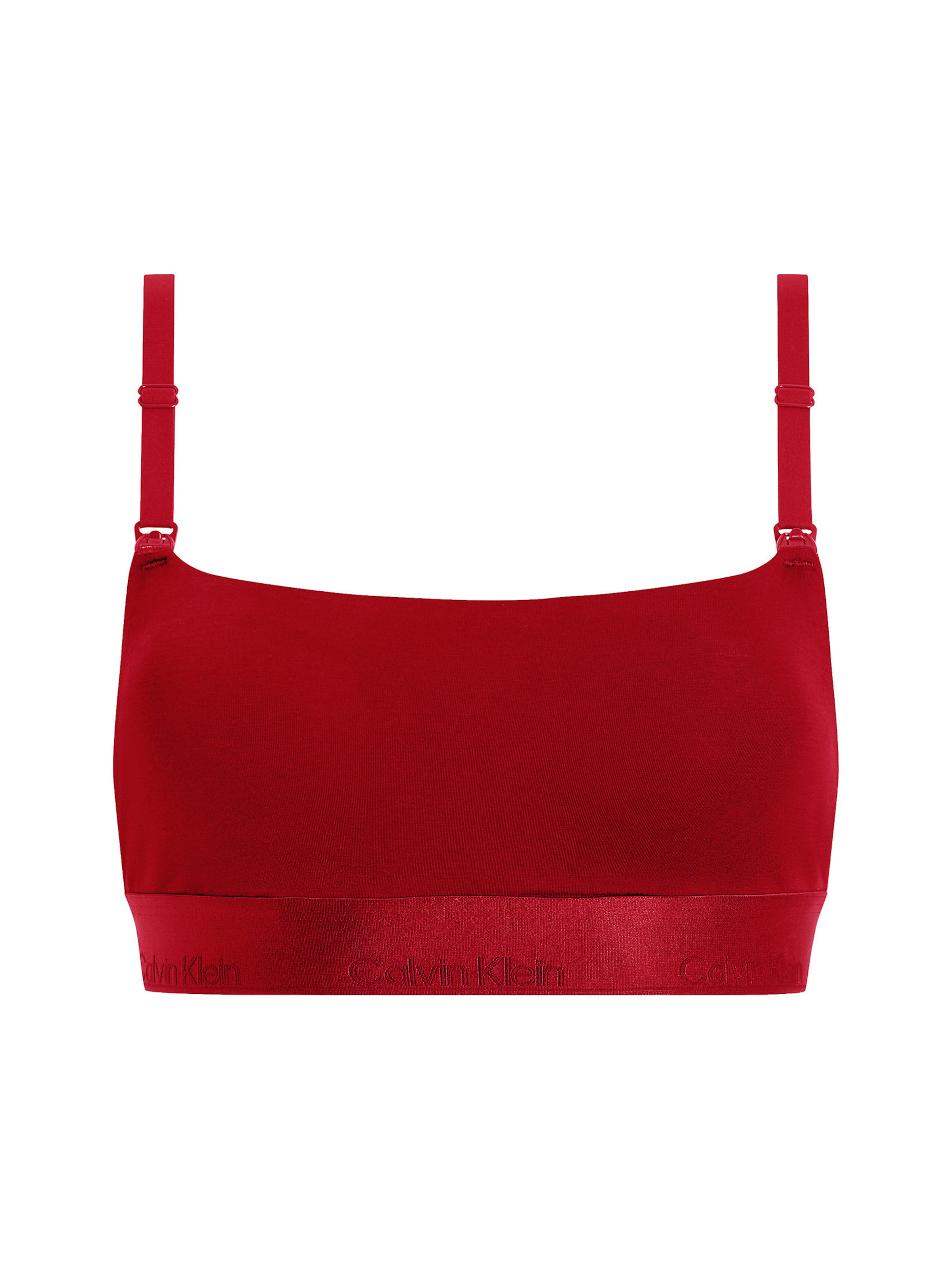 Calvin Klein Bustier BH in Rot: Vorderseite