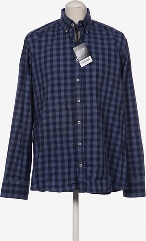 MONTEGO Button Up Shirt in L in Blue: front