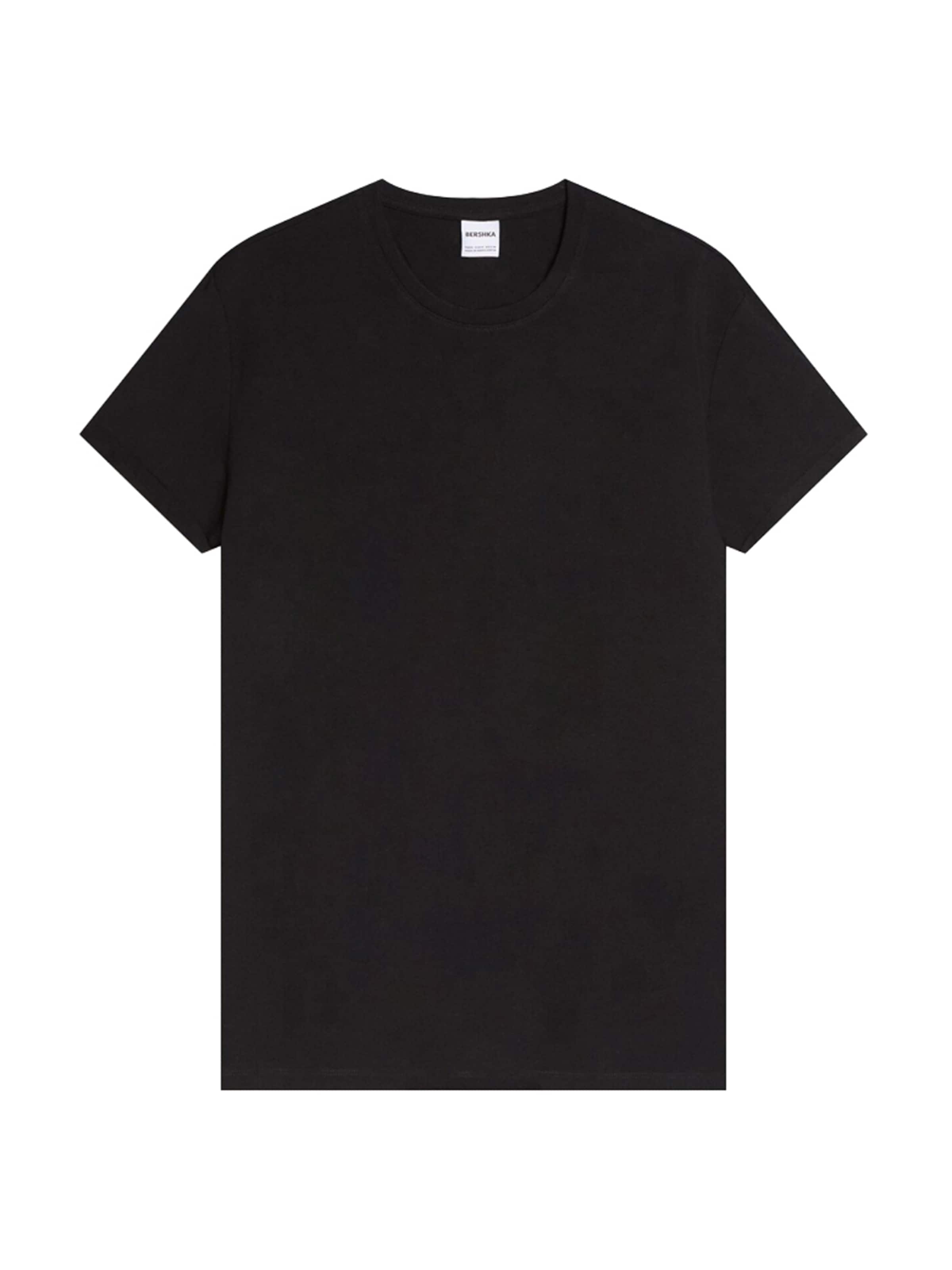 Bershka Shirt in Black: front