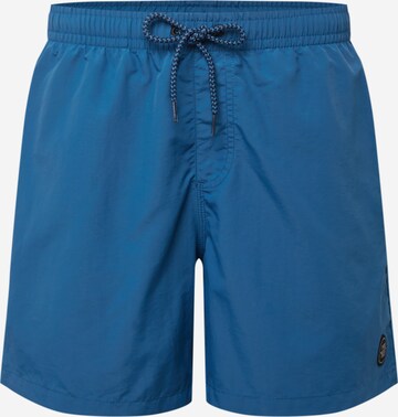 PROTEST - Bermudas 'FASTER' en azul: frente