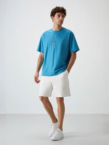 T-Shirt Tommy Life en bleu