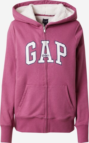 GAP Sweatjacka i lila: framsida