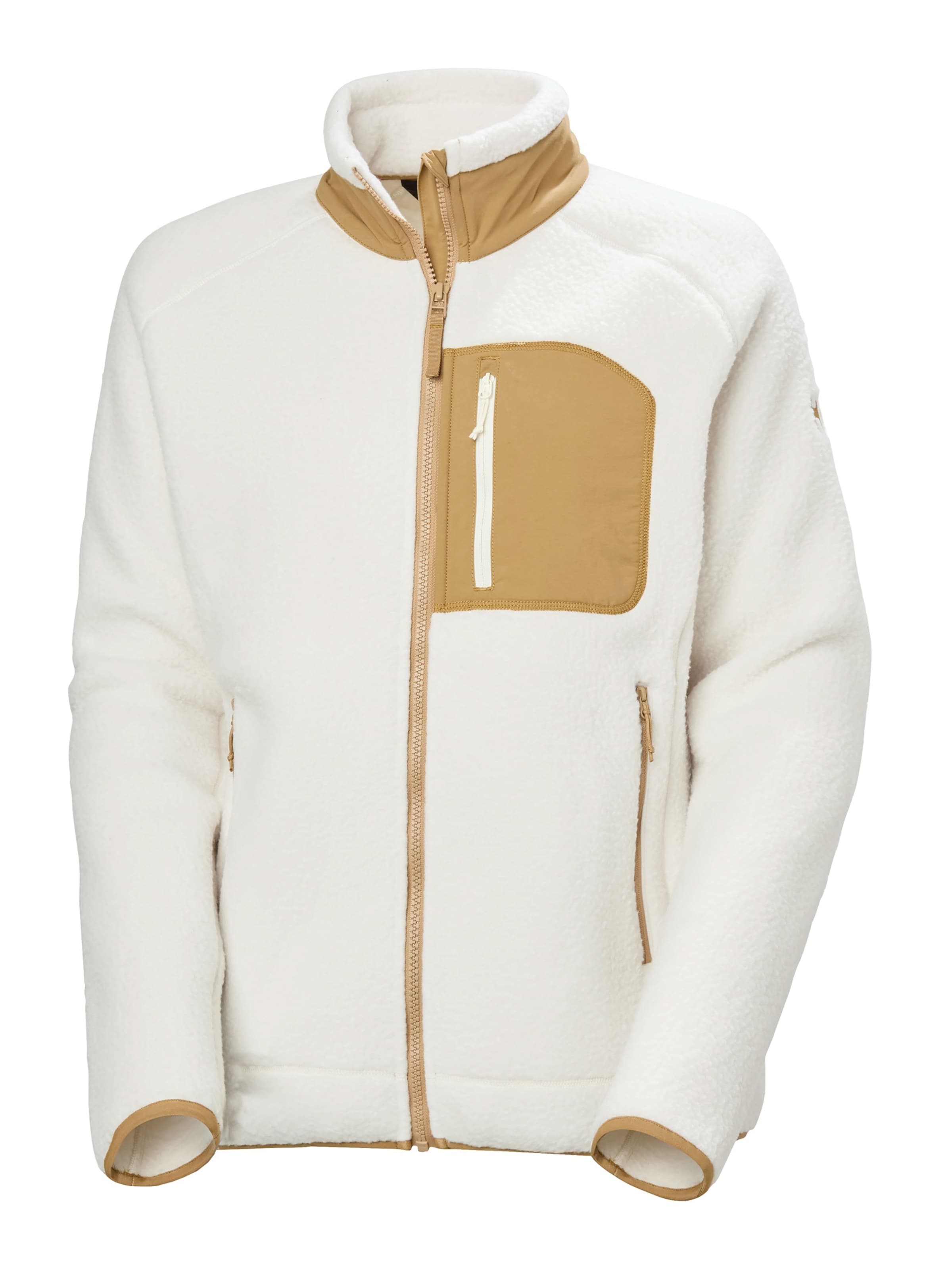 HELLY HANSEN Functionele fleece jas 'IMPERIAL PILE' in Beige: voorkant