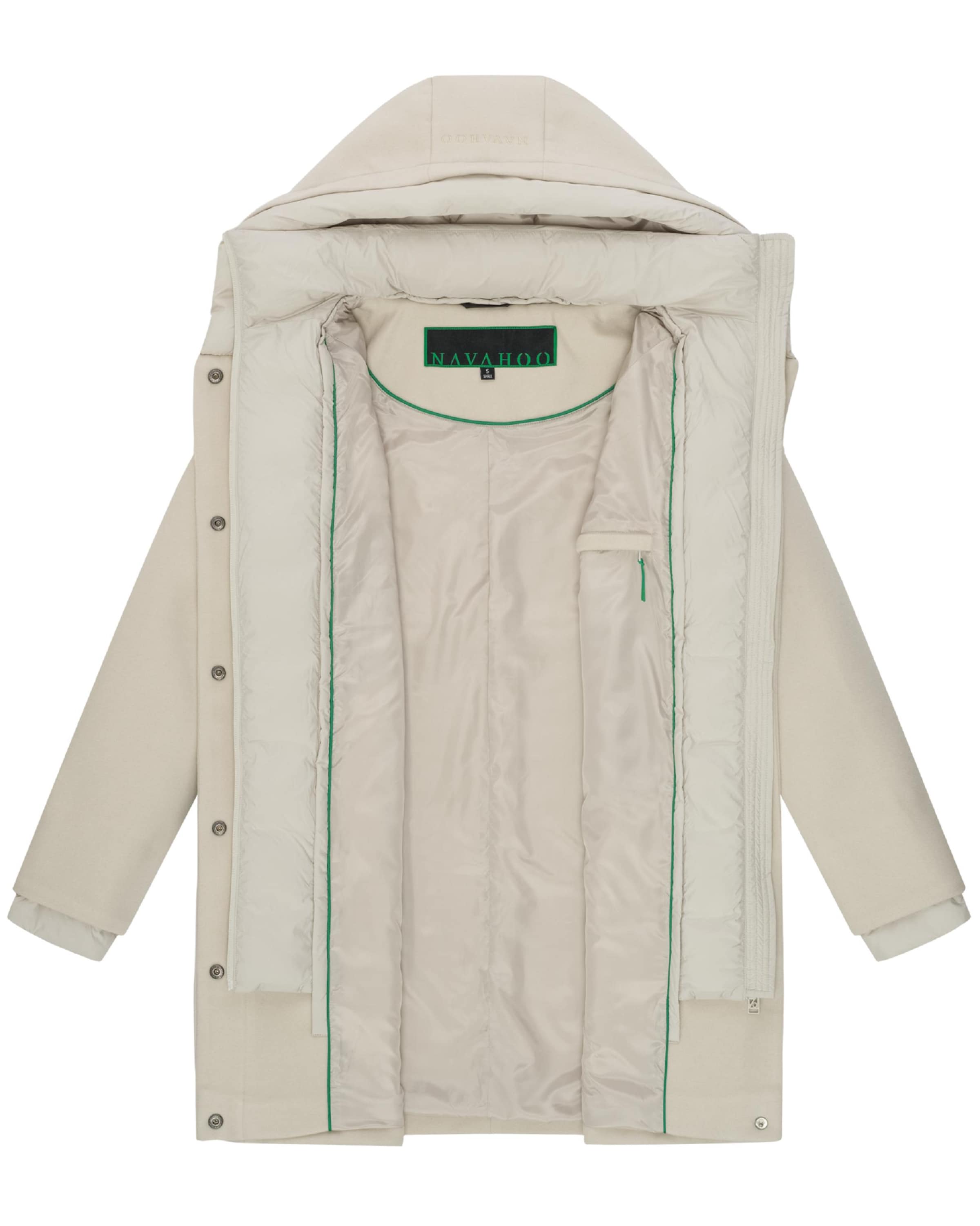 Cappotto invernale 'Flauschwunder 14' di NAVAHOO in grigio