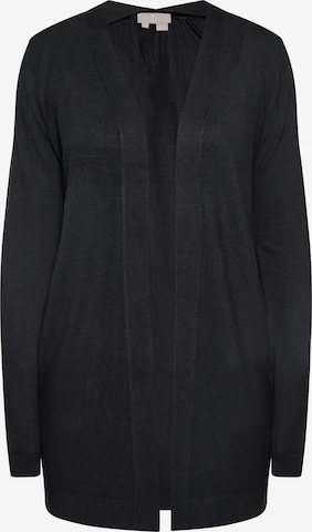 RISA Knit Cardigan in Black: front