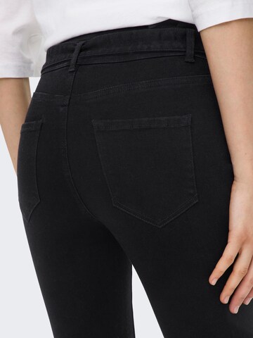ONLY Skinny Jeans 'HUSH' i svart