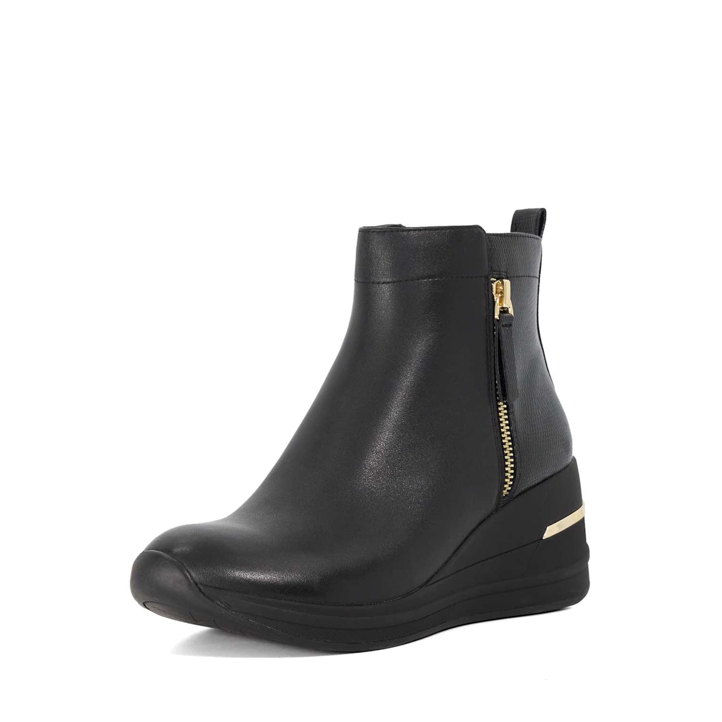 Bottines 'Everyone' Dune LONDON en noir : devant