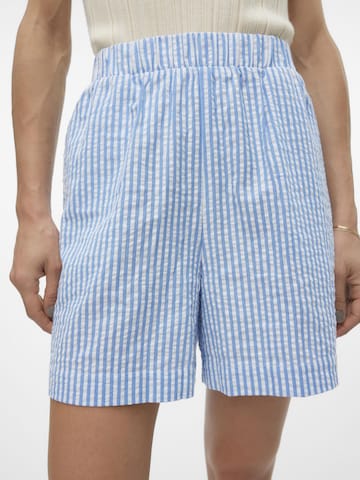 VERO MODA Regular Broek in Blauw