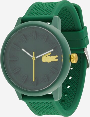 LACOSTE Analoog horloge in Groen: voorkant